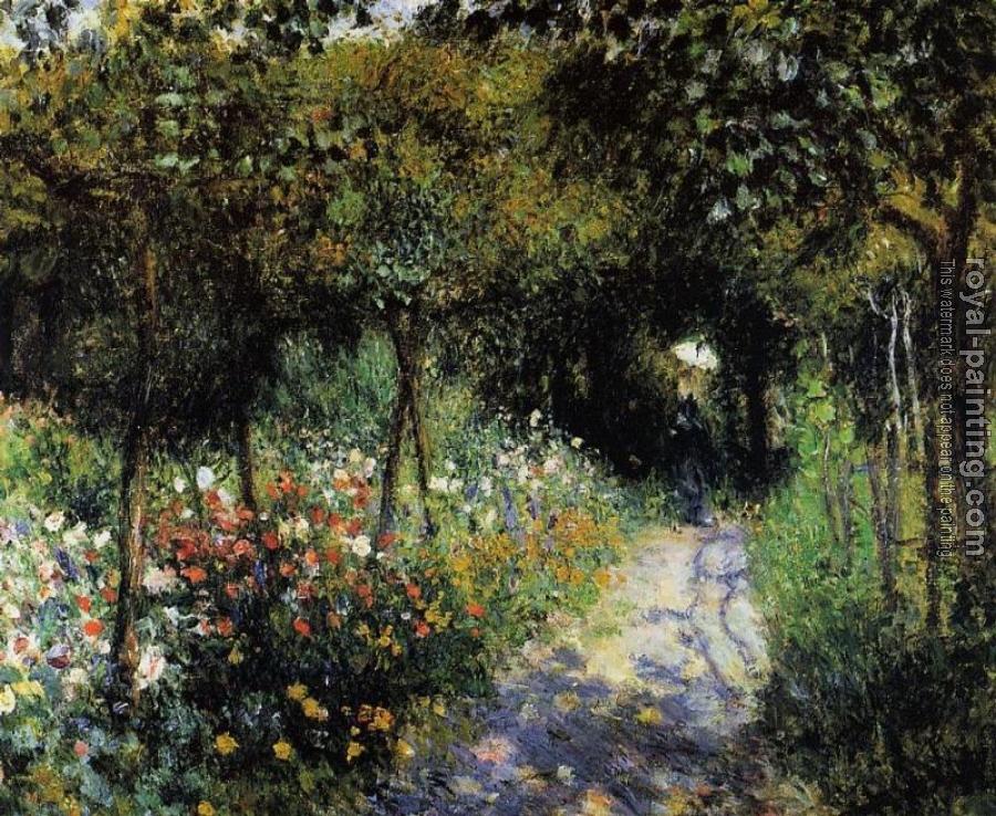 Pierre Auguste Renoir : Women in a Garden